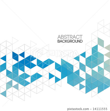 Abstract retro geometric background. Template brochure design 14111555