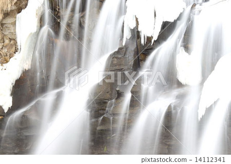 Winter waterfall Winter waterfall 14112341