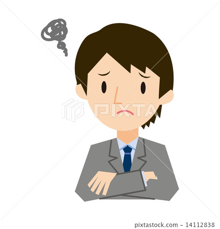 Businessman who is suffering - Stock Illustration [14112838] - PIXTA