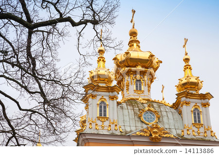 Church of Saints Peter and Paul in Peterhof by Rastrelli 14113886