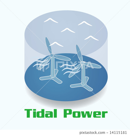 Tide power image Illustration 14115181