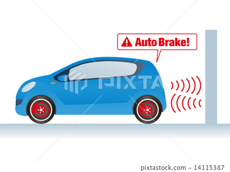 自動剎車圖像圖 14115387