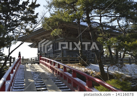 Godaido（松島）的Sukashi橋 14116078