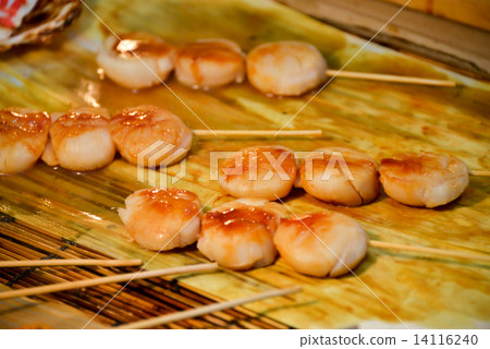 扇貝柱子串 14116240