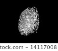 Fingerprint - white 14117008