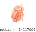 Fingerprint - red 14117009