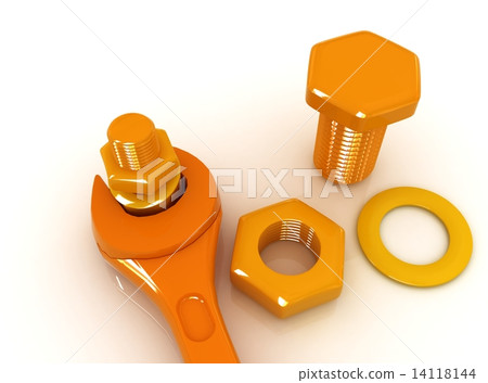 Colorful wrench to tighten the screws 14118144
