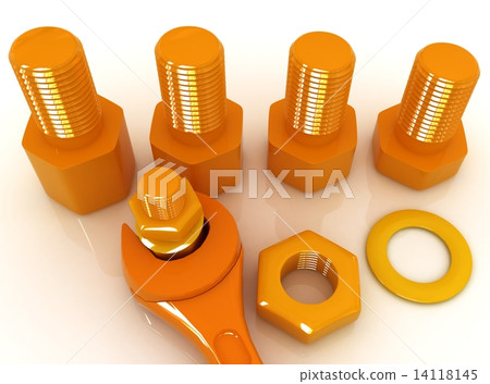 Colorful wrench to tighten the screws 14118145