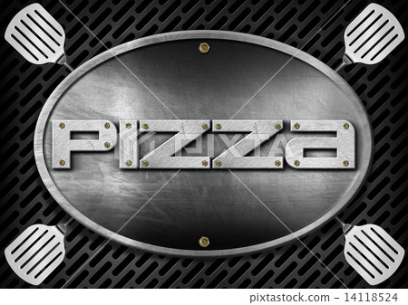 Pizza Metallic Sign 14118524