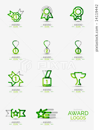 Award icon set, Logo collection Award icon set, Logo collection 14119442
