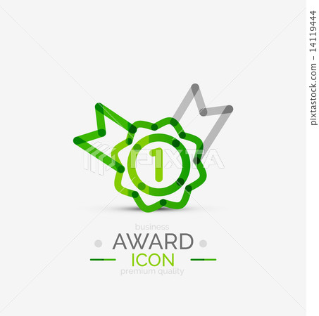 Award icon, logo. Award icon, logo. 14119444