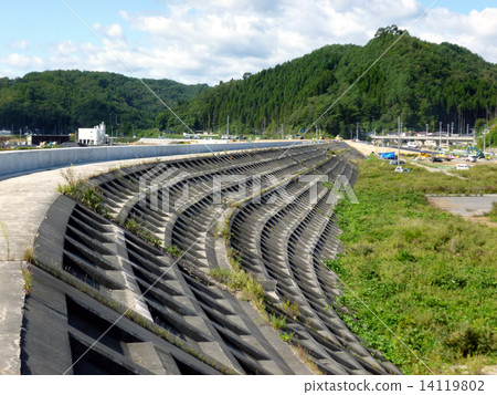 After the tsunami breakwater tsunami After the tsunami breakwater tsunami 14119802