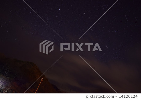 Winter starry sky 14120124