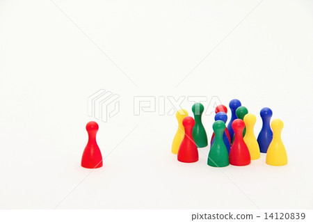 Ludo Board Game Figurines 14120839
