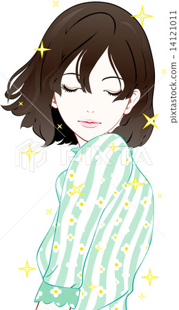 Close female eyes Glitter 14121011