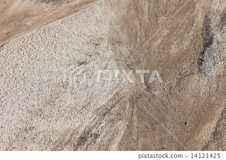 Sand surface after the rain 14121425