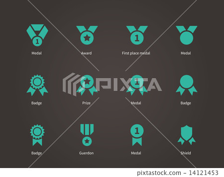 Victory, medals, awards, icons. 14121453