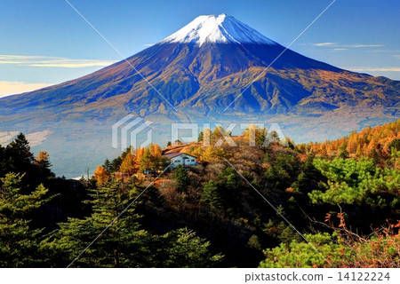 富士山圖 Japanese Print 