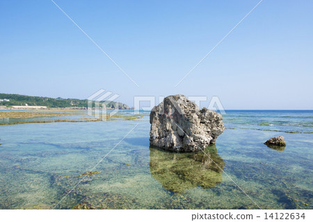 Okinawa's Ocean and Omihama Beach 14122634