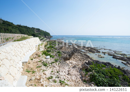 Okinawa's Ocean and Omihama Beach Okinawa's Ocean and Omihama Beach 14122651