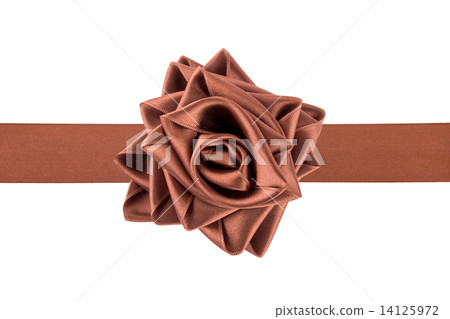 Ribbon tied as a rose 14125972