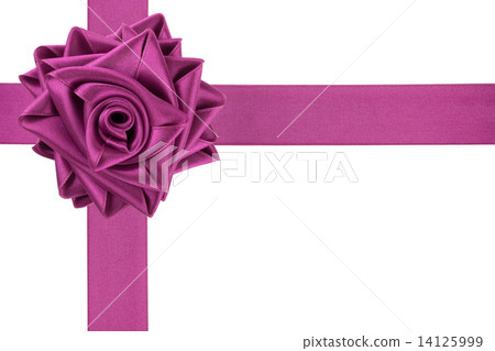 Ribbon tied as a rose 14125999