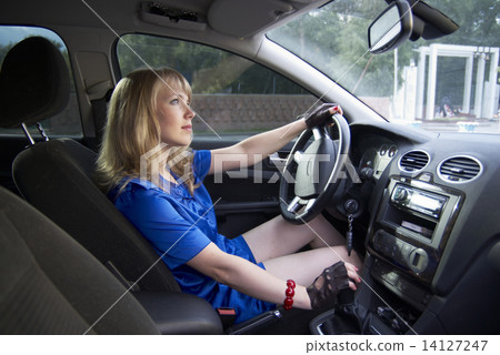 Driving girl 14127247