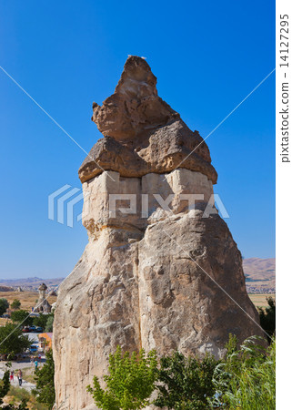 Fairy chimneys (rock formations) at Cappadocia Turkey 14127295
