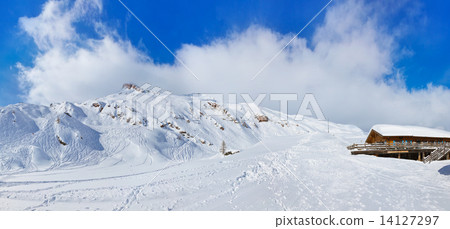 Mountains ski resort Kaprun Austria Mountains ski resort Kaprun Austria 14127297