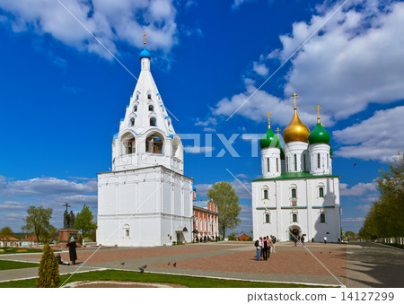 Cathedral square in Kolomna Kremlin - Moscow region - Russia 14127299