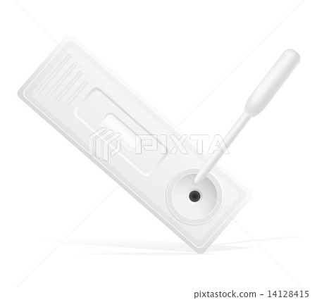 pregnancy test vector illustration 14128415