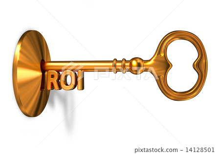 ROI - Golden Key is Inserted into the Keyhole. ROI - Golden Key is Inserted into the Keyhole. 14128501