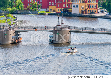 Kaliningrad. Bridge "Yubileiniy". Russia 14129192