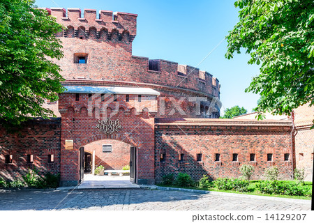 Entrance to the amber museum. Kaliningrad Entrance to the amber museum. Kaliningrad 14129207