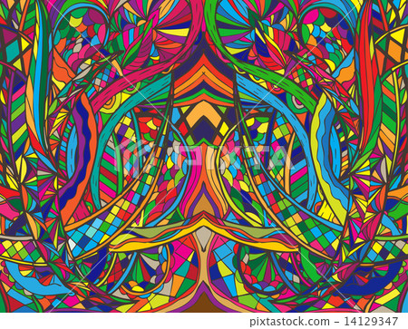 spiral decorative doodles 14129347