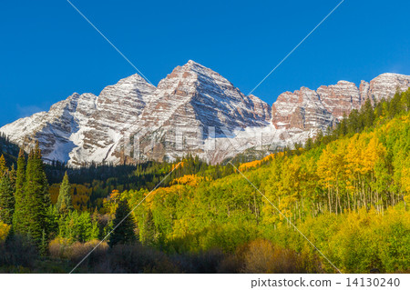 Maroon Bells Aspen Colorado in Fall 14130240