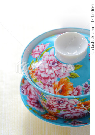 Chinese teaware / Taiwan flower cloth 14132656