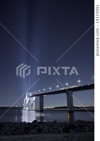 Tokyo Gate Bridge at night Tokyo Gate Bridge at night 14133992