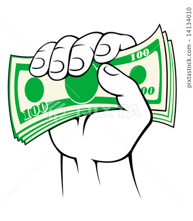 Cash money in hand Cash money in hand 14134010