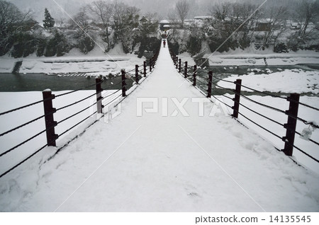 Shirakawago橋 14135545