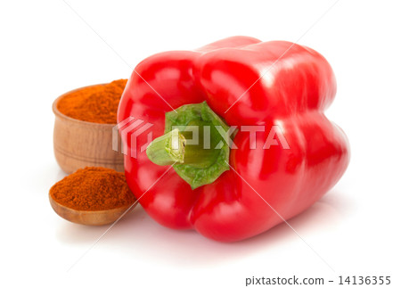 powder isolated on white 首頁 照片 蔬菜_食品 蔬菜 紅辣椒 paprika