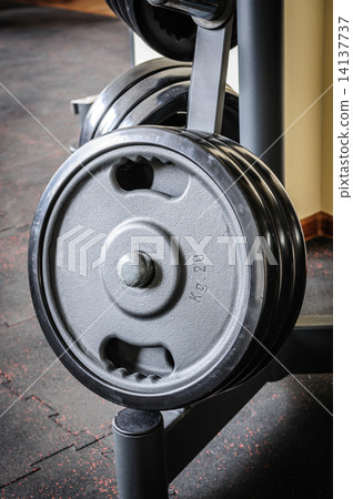 Barbell plates rack 14137737