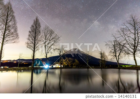 Mount Fuji Fujisan star Mount Fuji Fujisan star 14140131
