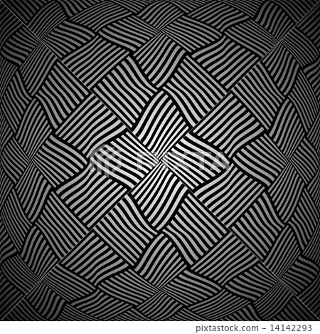 Convex interlacing pattern. - Stock Illustration [14142293] - PIXTA