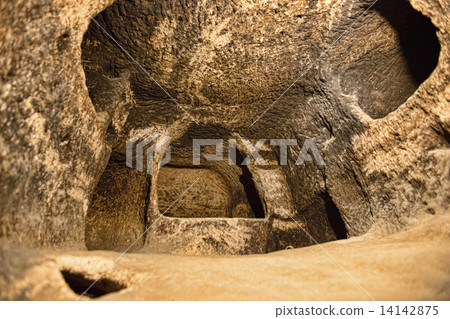 cave city in Cappadocia Turkey cave city in Cappadocia Turkey 14142875