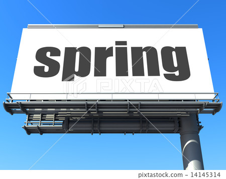 word on billboard 14145314