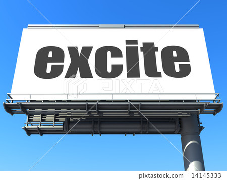 word on billboard 14145333