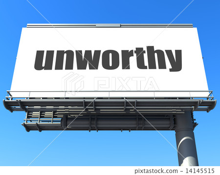 word on billboard 14145515