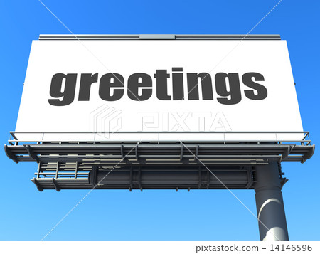word on billboard 14146596