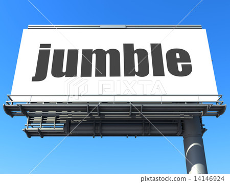 word on billboard 14146924